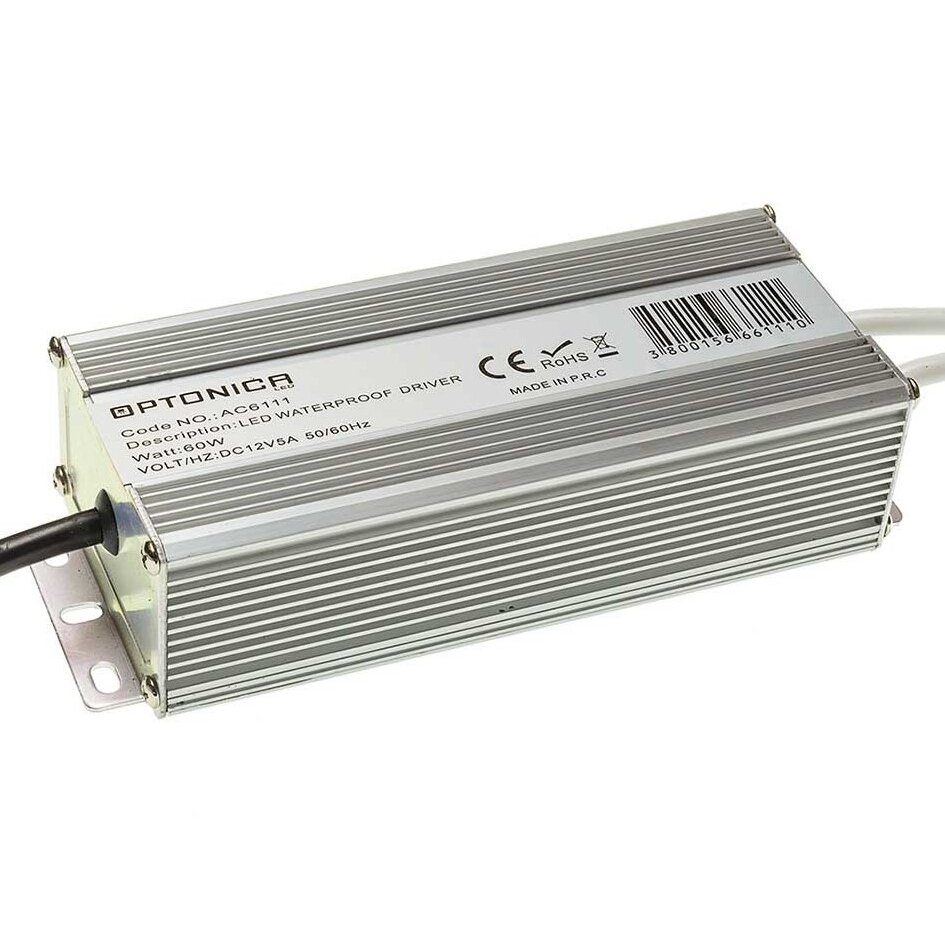 LED Strip Waterproof Power Supply, 12V, 60W