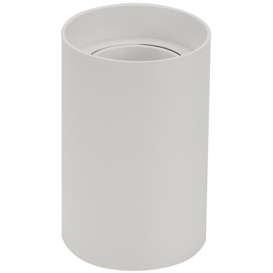 LED taškinis šviestuvas, 10W, apvalus, plastikinis, baltas