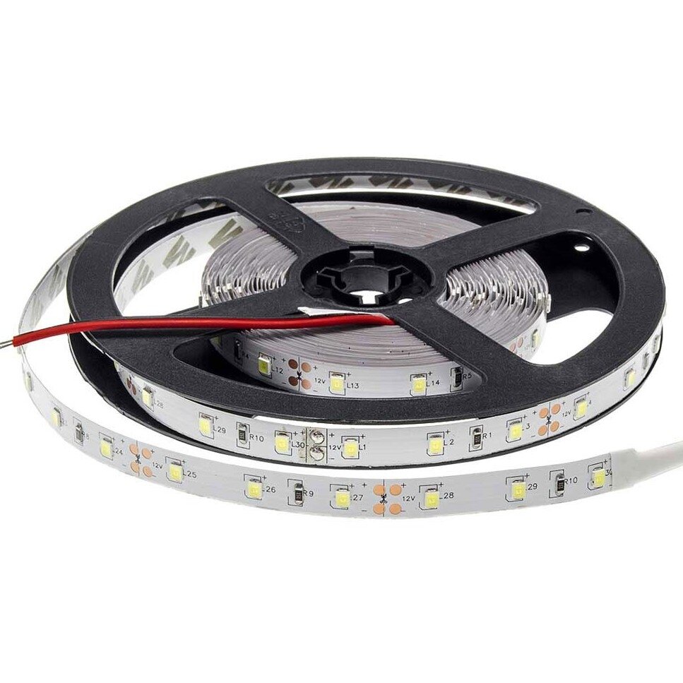 LED juosta, 4.8W/m, 300Lm/m, 12V, Pro, neutrali balta šviesa LED juosta, 4.8W/m, 300Lm/m, 12V, Pro, neutrali balta šviesa