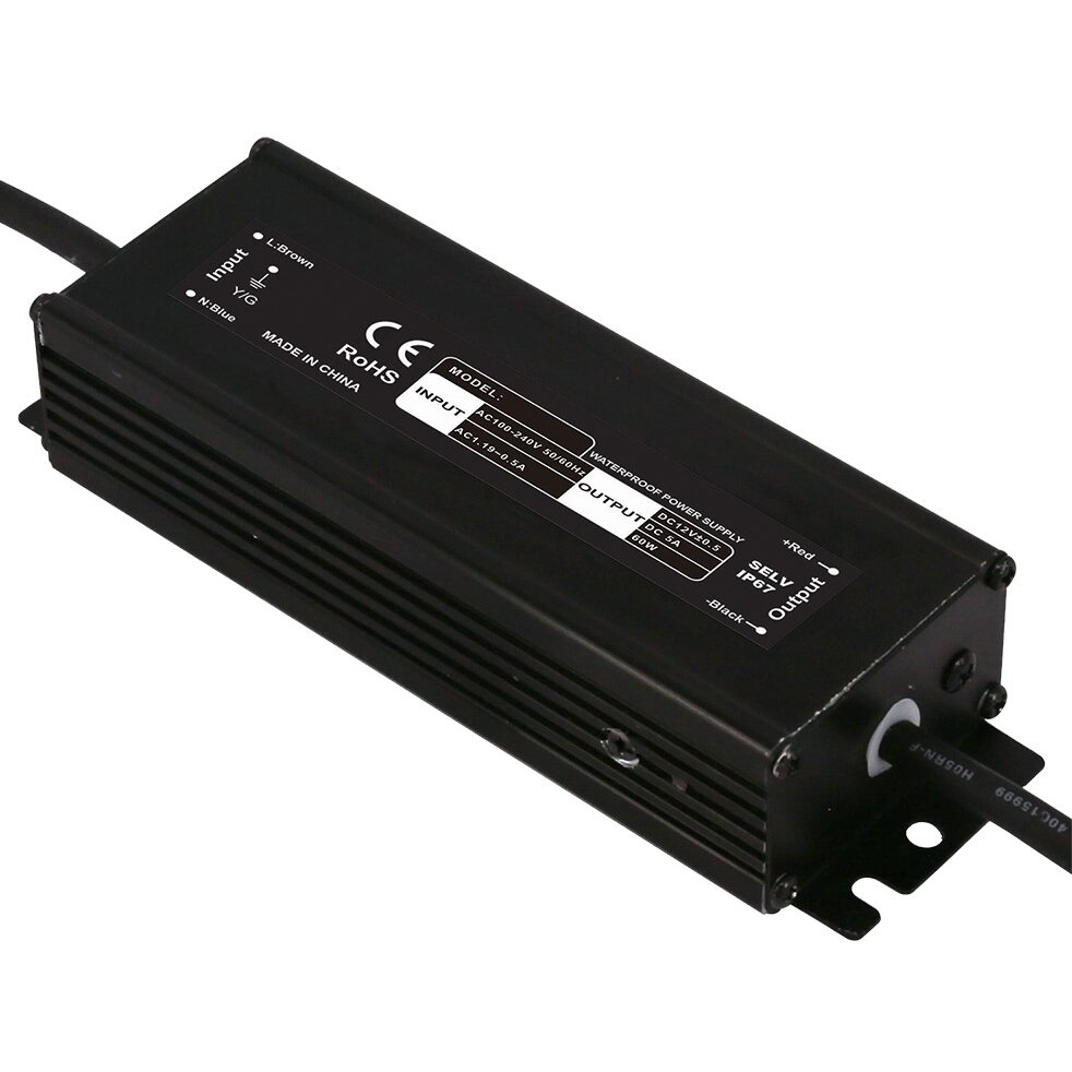 LED Waterproof Power Supply, IP67, 24V, 200W