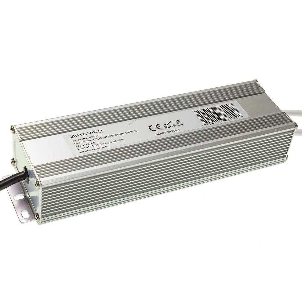 LED Strip Waterproof Power Supply, 12V, 150W