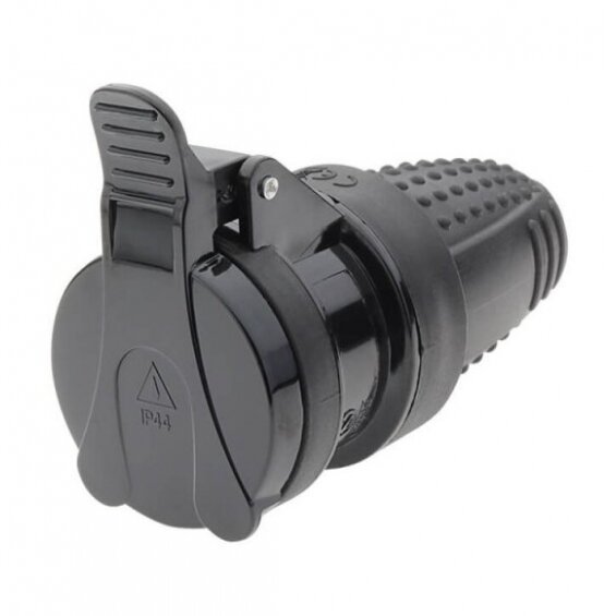 Power Socket, Female, IP44