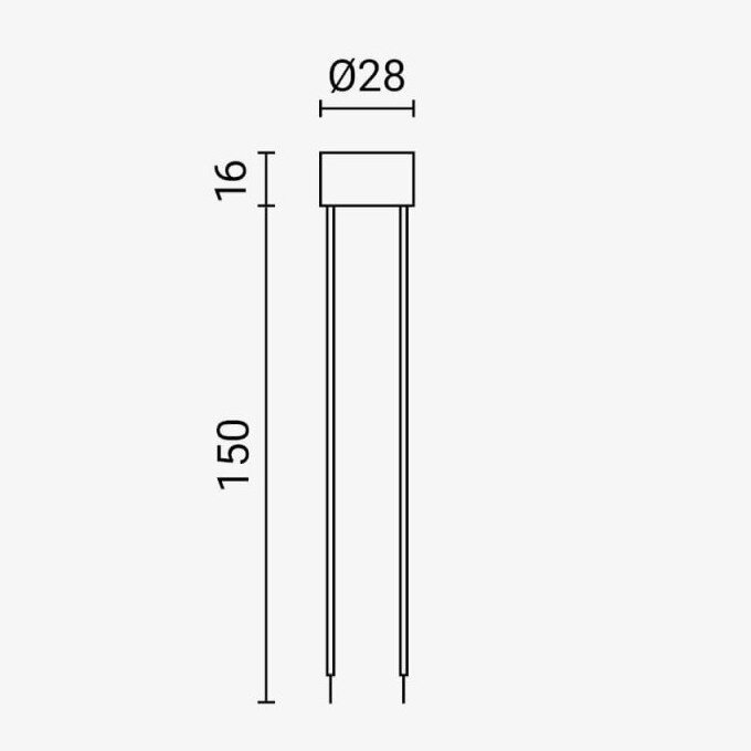 Socket with Cable, GU10 3