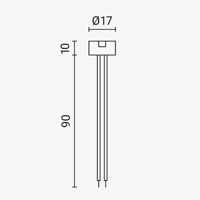 Socket with Cable, MR16 GU5.3 1