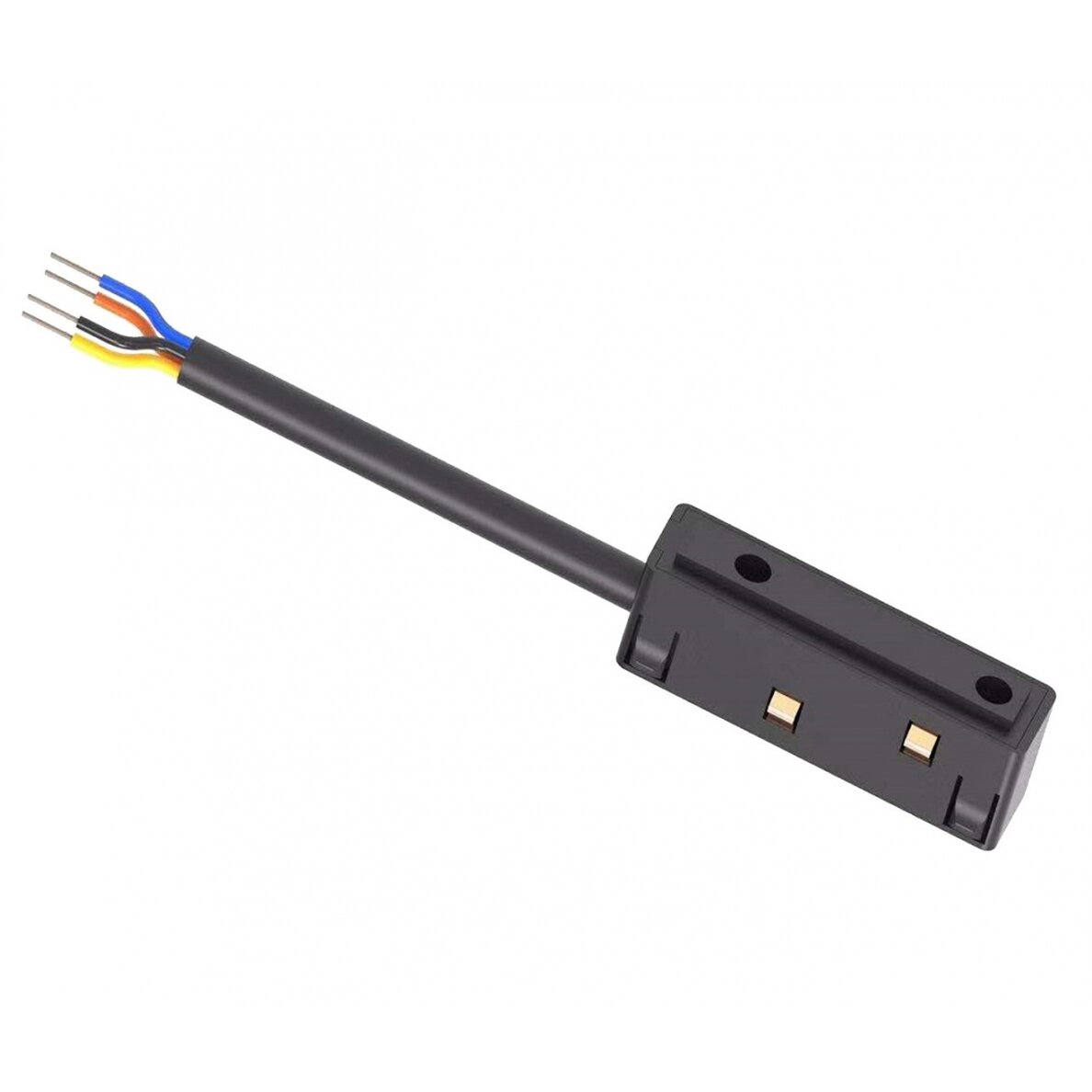 Input Power Connector, 40cm cable, Black
