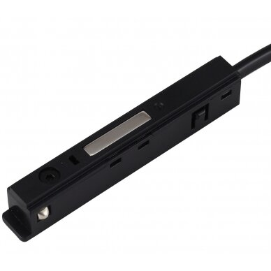 Input Power Connector, 30cm cable, Black