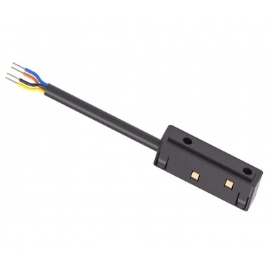 Input Power Connector, 40cm cable, Black