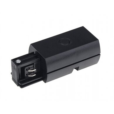 L-Feeder For LED Track System, Black