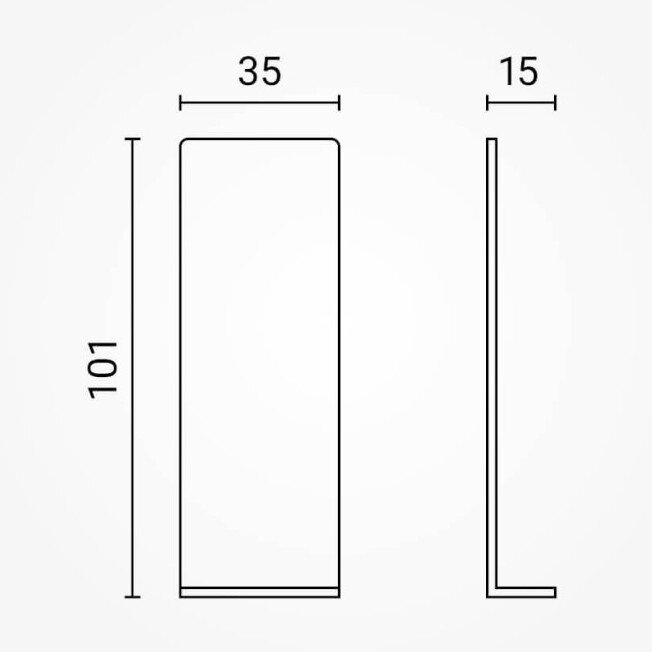 Magnetic Remote Holder, Wall Mounted 4