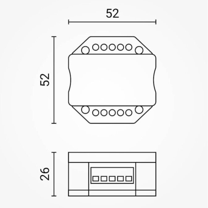 RF to 1 CH LED Dimmer 4