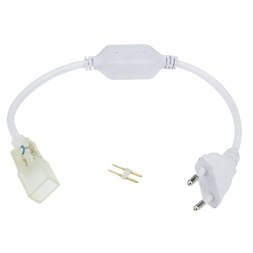 LED Flex Neon Input Cable Connector Plug