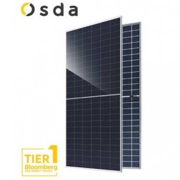 Osda Monocrystalline Solar PV Module, 620Wp, Bi-Facial, N-Type, Topcon Osda Monocrystalline Solar PV Module, 620Wp, Bi-Facial, N-Type, Topcon