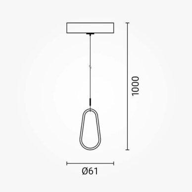 Hanging Accessories for SKU 8251-8258, 1m 2