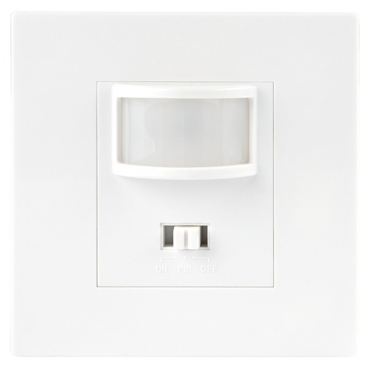 PIR Motion Sensor, 20m, 160°, Recessed, White