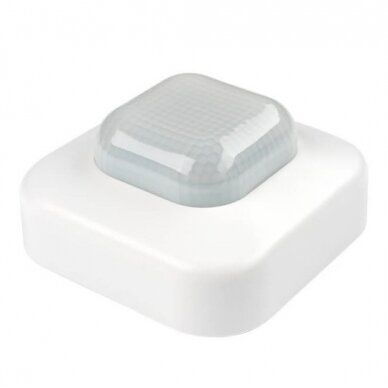 PIR Motion Sensor, 20m, 360°, White 1
