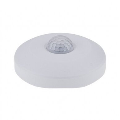 PIR Motion Sensor, 6m, 360°, White 1