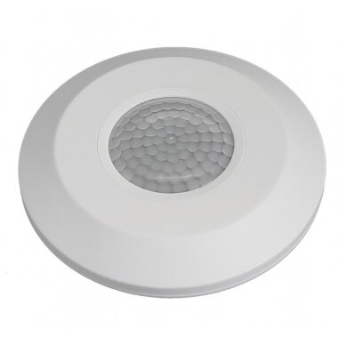 PIR Motion Sensor, 8m, 360°, White