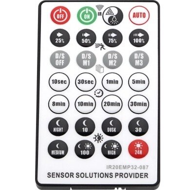 PIR Motion Sensor, 15m, 360°, White 4