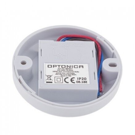 PIR Motion Sensor, 6m, 360°, White 2