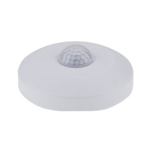 PIR Motion Sensor, 6m, 360°, White 1