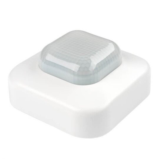 PIR Motion Sensor, 20m, 360°, White 1