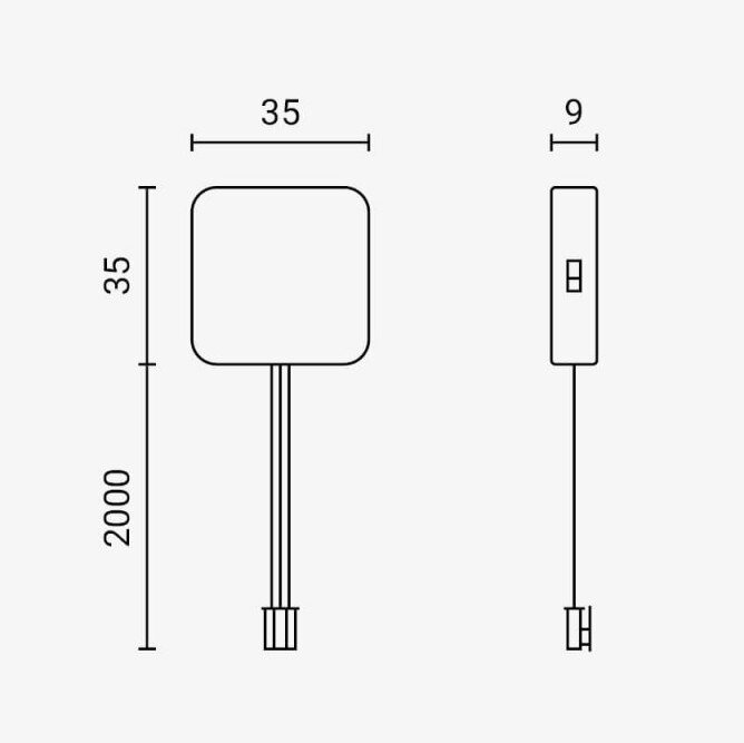 PIR, rankos mosto daviklis, 3cm, juodas 7