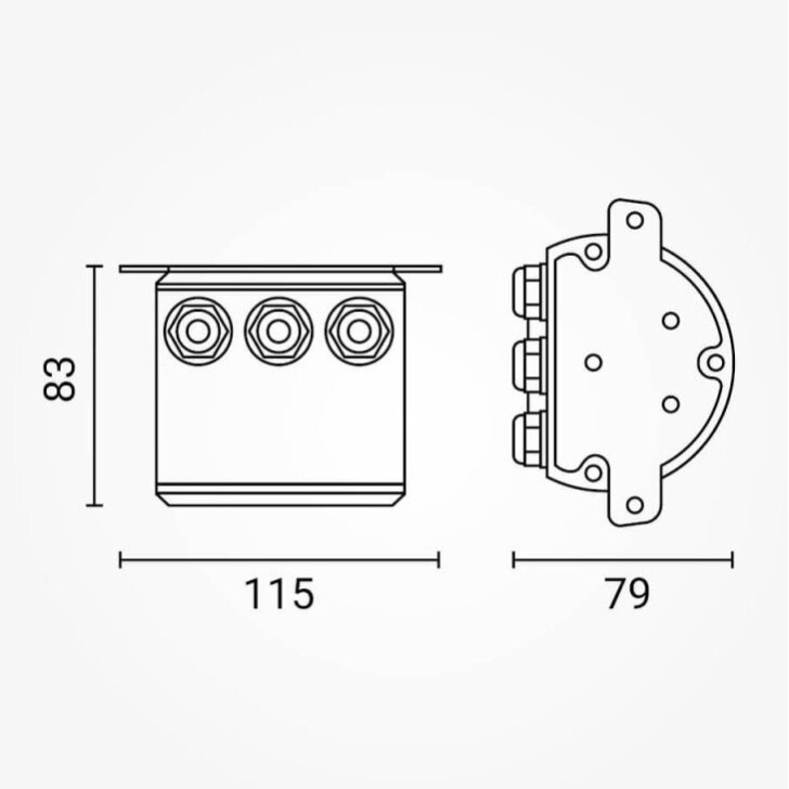 PIR Motion Sensor, 15m, 360°, White 5
