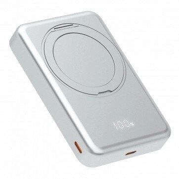 Power Bank, 10Ah, 5V, Type-C, 15W, baltas 2