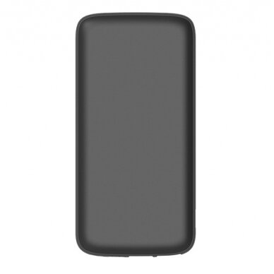 Power bank, 10Ah, 3.7V, Micro/Type-C jungtys, Max išėjimo galia 22.5W, juodas 2 Power bank, 10Ah, 3.7V, Micro/Type-C jungtys, Max išėjimo galia 22.5W, juodas 2