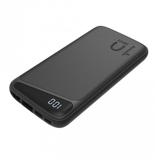 Power bank, 10Ah, 3.7V, Micro/Type-C, Max Output 22.5W, Black 3