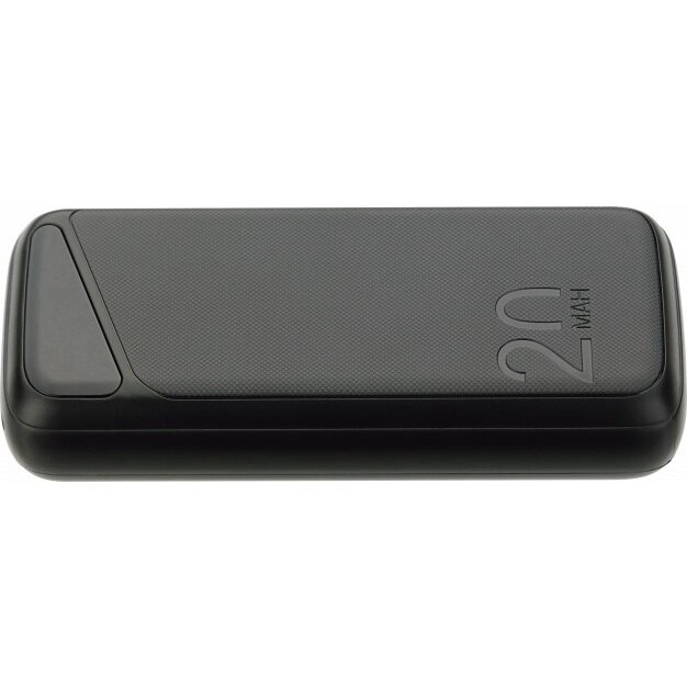 Power bank, 20Ah, 3.7V, Micro/Type-C jungtys, Max išėjimo galia 22.5W, juodas 5 Power bank, 20Ah, 3.7V, Micro/Type-C jungtys, Max išėjimo galia 22.5W, juodas 5