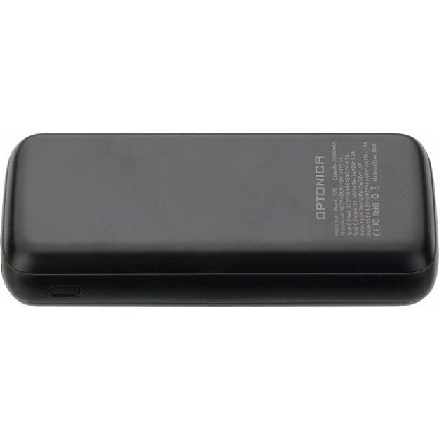 Power bank, 20Ah, 3.7V, Micro/Type-C jungtys, Max išėjimo galia 22.5W, juodas 6 Power bank, 20Ah, 3.7V, Micro/Type-C jungtys, Max išėjimo galia 22.5W, juodas 6