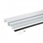 Profilis LED juostai, paviršinis, prie lubų, baltas, juodas dangtelis 1 Profilis LED juostai, paviršinis, prie lubų, baltas, juodas dangtelis 1