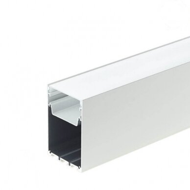 Profile For LED Strip, White, White Cover Profile For LED Strip, White, White Cover
