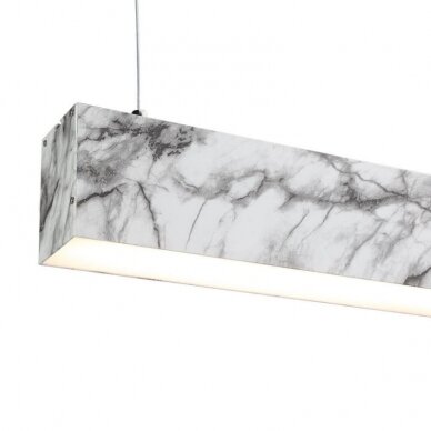 Profile For LED Strip, Marble, White Cover 3