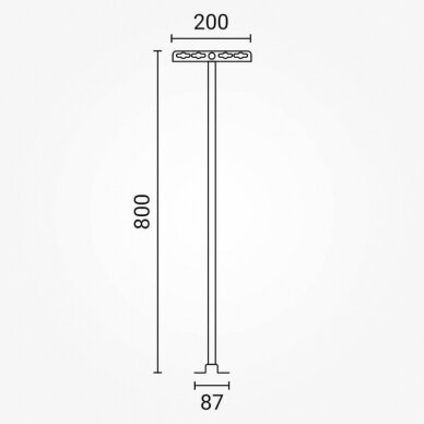 Billboard Stand, 80 cm 3