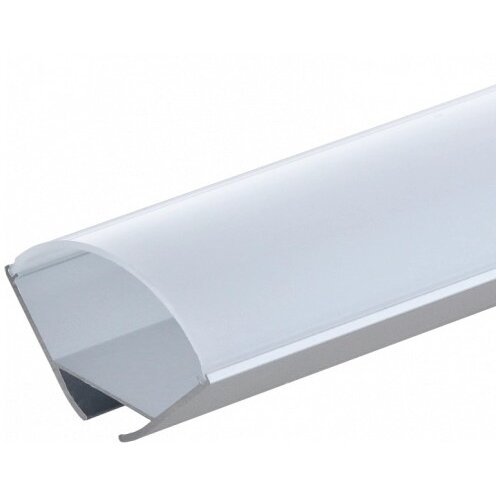 Profile For LED Strip, Gray, White Cover, 23.5x23.5mm 2 Profile For LED Strip, Gray, White Cover, 23.5x23.5mm 2