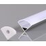 Profile For LED Strip, Gray, White Cover, Angle, 15.8x15.8mm Profile For LED Strip, Gray, White Cover, Angle, 15.8x15.8mm