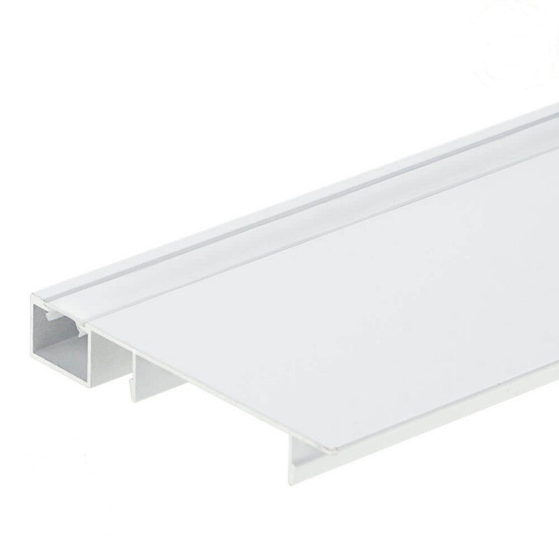 Profile For LED Strip, White, for Floor Profile For LED Strip, White, for Floor