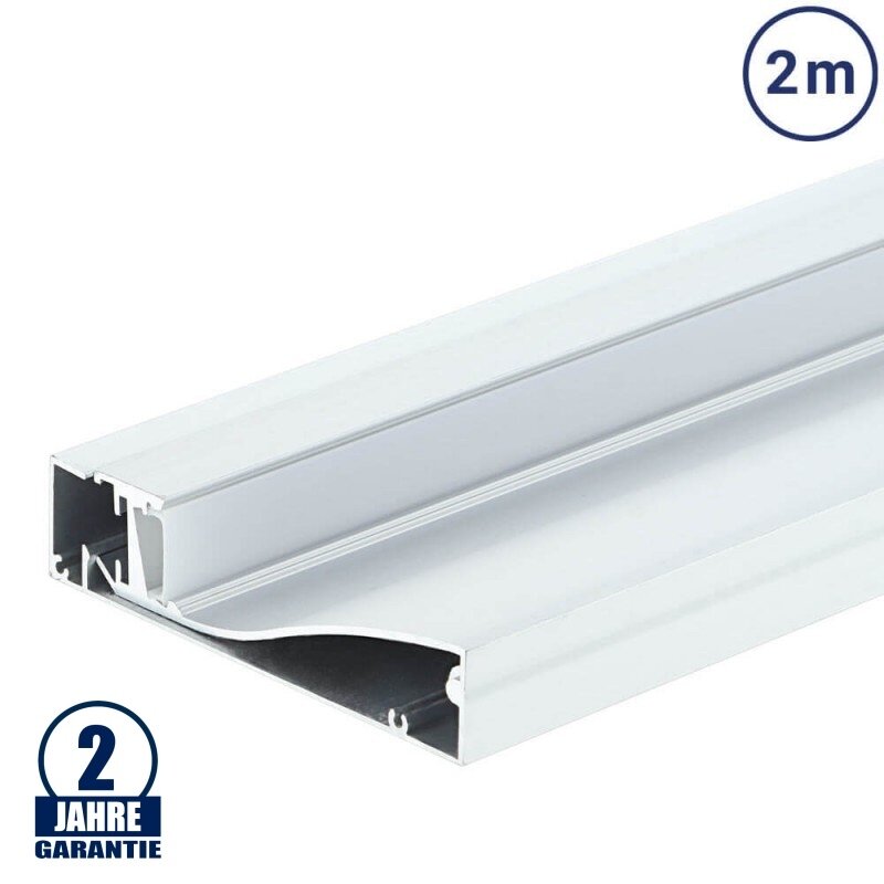 Profile For LED Strip, Silver Metal Oxide, for Floor 2