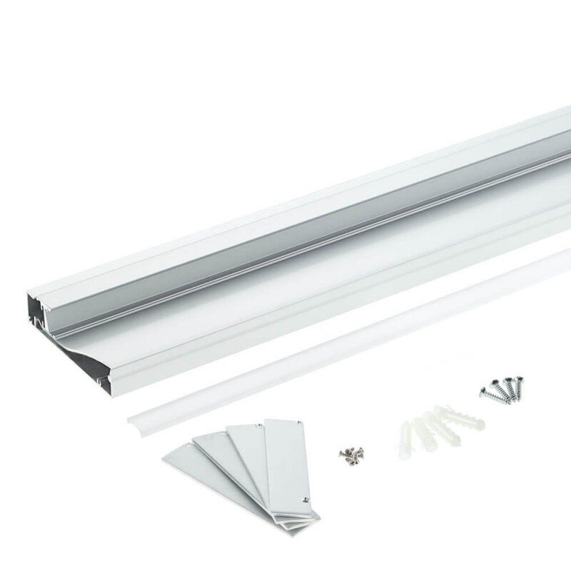 Profile For LED Strip, Silver Metal Oxide, for Floor 3 Profile For LED Strip, Silver Metal Oxide, for Floor 3