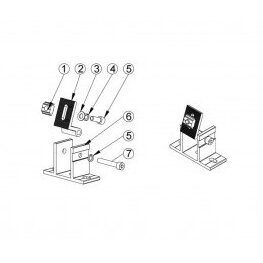 Adjustable Front Leg for Solar Panels 4