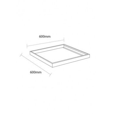 Rėmelis LED panelėms 60x60 1