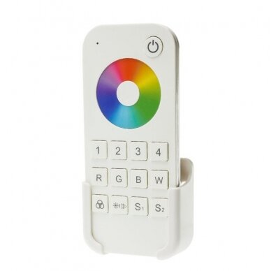 Wall Mounted Holder For Remote Control, White 2