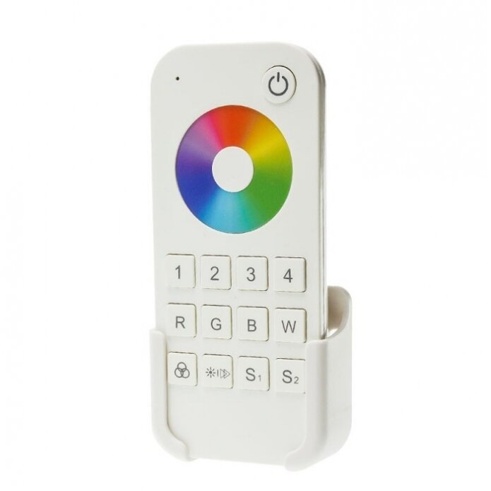 Wall Mounted Holder For Remote Control, White 2