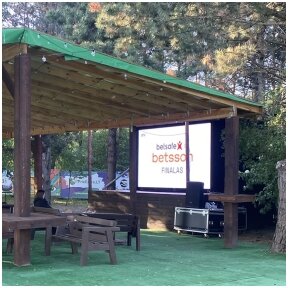 LED lauko ekranas sporto bare