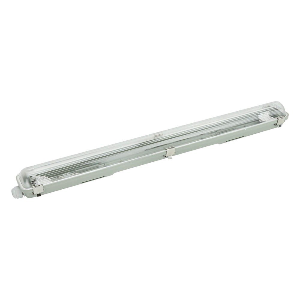 Fixture One Side Power LED Tube, T8, 1x60cm, IP65, SS Clips 2