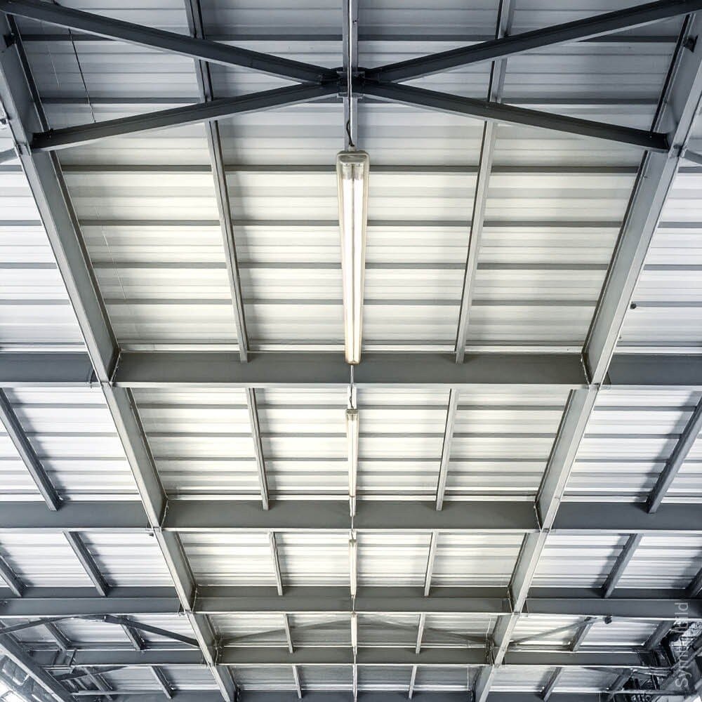 Fixture One Side Power LED Tube, T8, 2x150cm, IP65, SS Clips 3