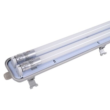 Šviestuvas su T8 LED lempa, 44W (2*22W), šalta balta šviesa