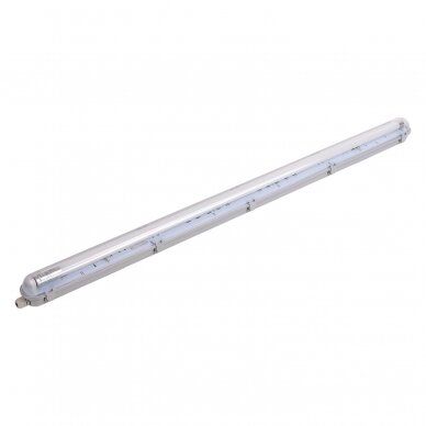 Fixture With LED Tube T8, 18W, (1*18W), White Light